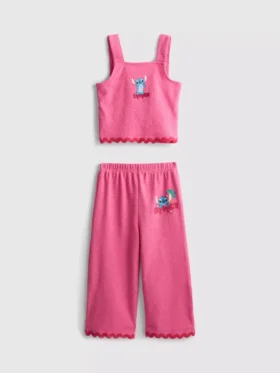 1,5-8 años | Conjunto de camiseta y pantalones con el personaje Stitch de Disney