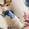 1,5-8 años | Conjunto de sudadera y pantalones de chándal con estampado de dinosaurios