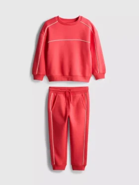 1,5-8 años | Conjunto de sudadera y pantalones de chándal con puños