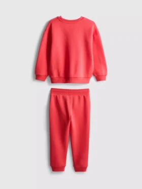 1,5-8 años | Conjunto de sudadera y pantalones de chándal con puños