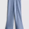 1,5-8 años | Leggings acampanados con textura otomana