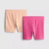 1,5-8 años | Pack de 2 pantalones cortos de ciclista acanalados