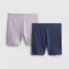 1,5-8 años | Pack de 2 pantalones cortos de ciclista acanalados