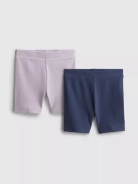 1,5-8 años | Pack de 2 pantalones cortos de ciclista acanalados