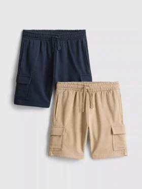 1,5-8 años | Pack de 2 pantalones cortos tipo cargo