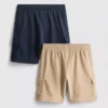 1,5-8 años | Pack de 2 pantalones cortos tipo cargo