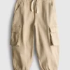 1,5-8 años | Pantalones cargo de sarga
