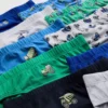 1,5-8 años | Paquete de 10 calzoncillos con diseño de Digger