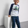 1,5-8 años | Pijamas de felpa con estampado de dinosaurios