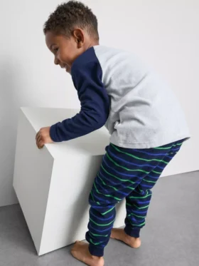1,5-8 años | Pijamas de felpa con estampado de dinosaurios