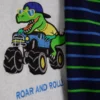 1,5-8 años | Pijamas de felpa con estampado de dinosaurios