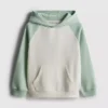 1,5-8 años | Sudadera con capucha en bloques de color