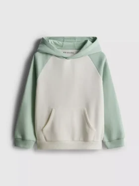 1,5-8 años | Sudadera con capucha en bloques de color