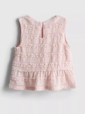 1,5-9 años | Blusa sin mangas con peplum