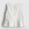 1,5-9 años | Blusa sin mangas con peplum