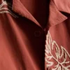 1,5-9 años | Camisa con bordado de hojas