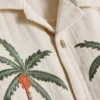 1,5-9 años | Camiseta con palmera bordada