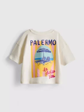 1,5-9 años | Camiseta gráfica de corte recto «Palermo»