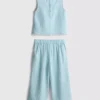 1,5-9 años | Conjunto de blusa sin mangas y pantalones