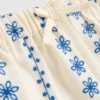 1,5-9 años | Conjunto de blusa y pantalones cortos bordados
