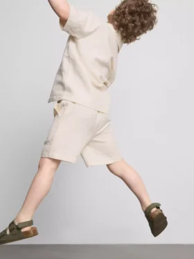 1,5-9 años | Conjunto de camisas y pantalones cortos bordados