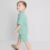 1,5-9 años | Conjunto de camiseta a rayas y Pantalones Cortos