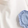 1,5-9 años | Conjunto de camiseta con volantes y pantalones