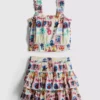 1,5-9 años | Conjunto de camiseta de Stitch de Disney y falda Rara
