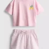 1,5-9 años | Conjunto de camiseta holgada y pantalones cortos