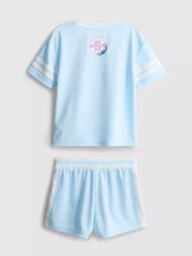 1,5-9 años | Conjunto de camiseta y pantalones cortos de Stitch de Disney