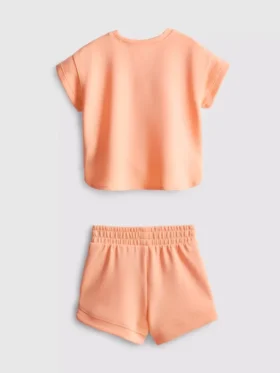1,5-9 años | Conjunto de camiseta y pantalones cortos tipo «runner»