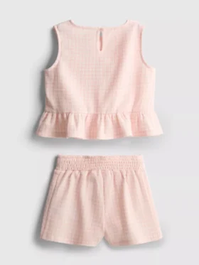 1,5-9 años | Conjunto de top con peplum y pantalones cortos de «Toy Story» de Disney·Pixar