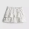 1,5-9 años | falda-pantalón escalonada con ribete de encaje