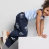1,5-9 años | Pantalones con bordado floral