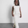 1,5-9 años | Pantalones con volantes y textura arrugada