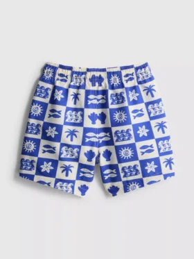 1,5-9 años | pantalones cortos con estampado de azulejos