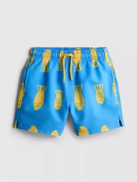 1,5-9 años | Pantalones Cortos de baño con estampado de peces