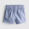 1,5-9 años | Pantalones Cortos vaqueros tipo «paperbag»