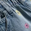 1,5-9 años | Pantalones Cortos vaqueros tipo «paperbag»