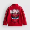 1,5-9 años | Sudadera con cremallera y cuello de embudo de Marvel Spider-Man