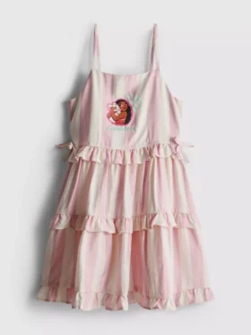 1,5-9 años | Vestido camisero con volantes de Moana de Disney