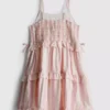 1,5-9 años | Vestido camisero con volantes de Moana de Disney