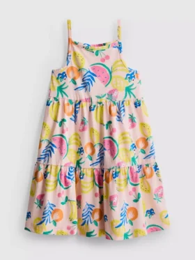 1,5-9 años | vestido con tirantes y volantes