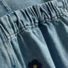1,5-9 años | vestido de denim bordado