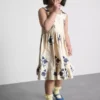 1,5-9 años | Vestido floral fruncido en capas