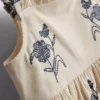 1,5-9 años | Vestido floral fruncido en capas