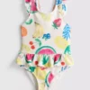 1-9 años | Bañador con estampado de frutas