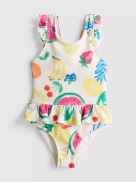 1-9 años | Bañador con estampado de frutas