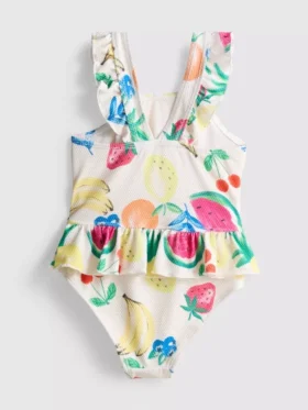 1-9 años | Bañador con estampado de frutas