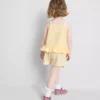 1-9 años | Conjunto de camiseta con volantes y pantalones cortos